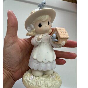 Vintage 1997 Precious Moments "Mom you always make our house a home" Figurine, 3